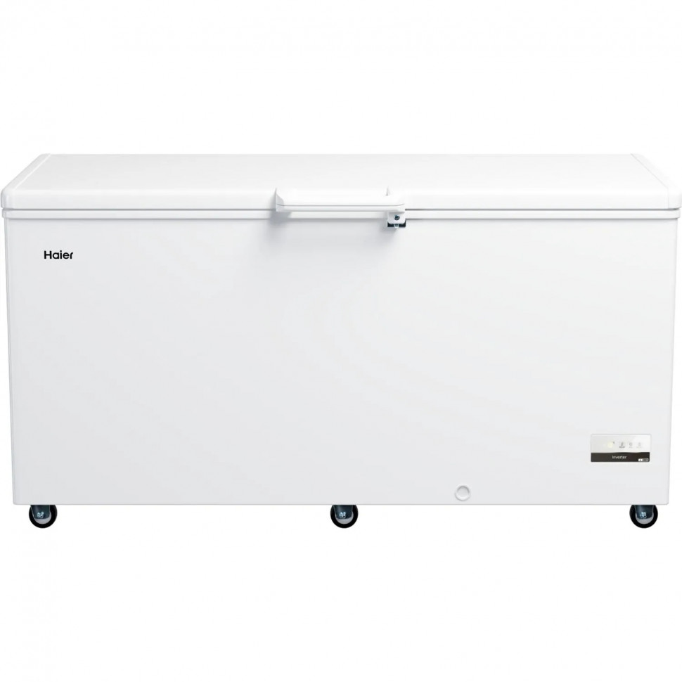 Морозильный ларь Haier HCE520RFC, глухая крышка, LED подсветка