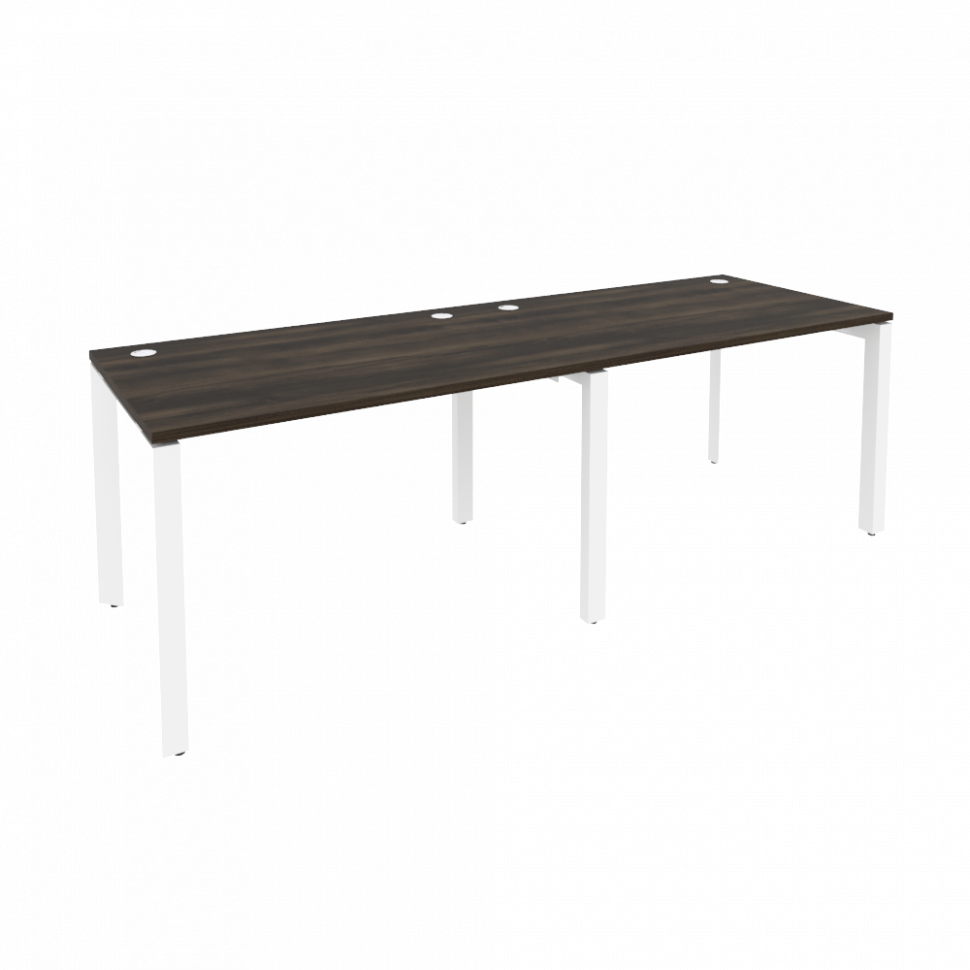 Onix Рабочая станция на П-образном м/к O.MP-RS-2.2.8 Дуб Мали/Металл Белый 2360*800*750