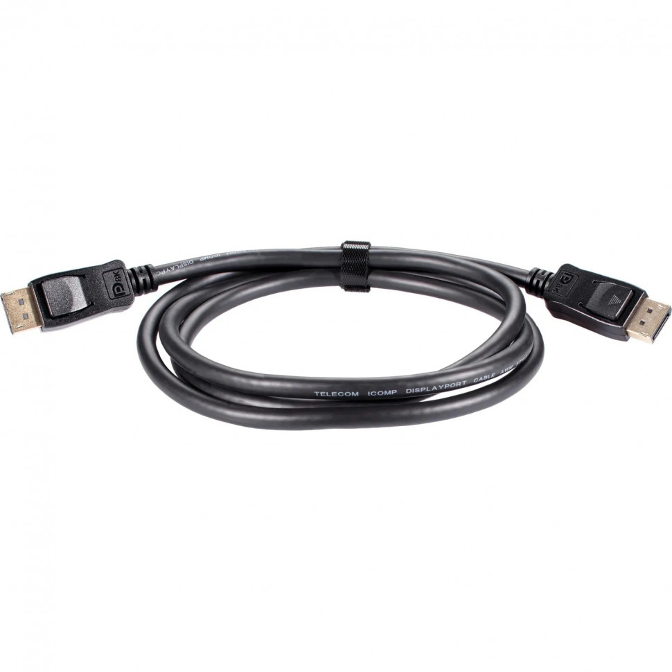 Кабель соединит DP-DP 1.4V 8K@60Hz  1.5м , Econom, Telecom (TCG745C-1.5M)