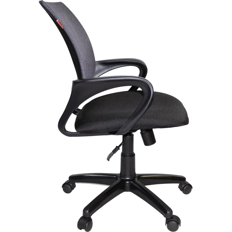 Кресло VT_EChair-304 TC Net ткань черн/сетка серая, пластик