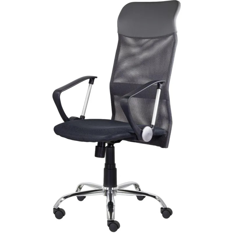 Кресло UP_Ультра Нептун хром Cp Z11/TW-01/Е11-к (черный)