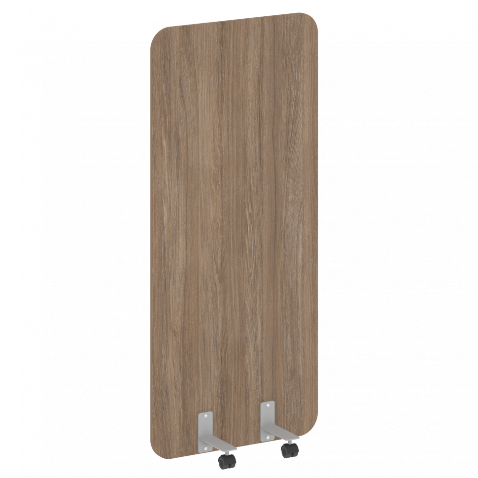 R-line Перегородка на металлических опорах, на роликах DP.R-80-180 Дуб Аризона/Металл Серый 800*18*1