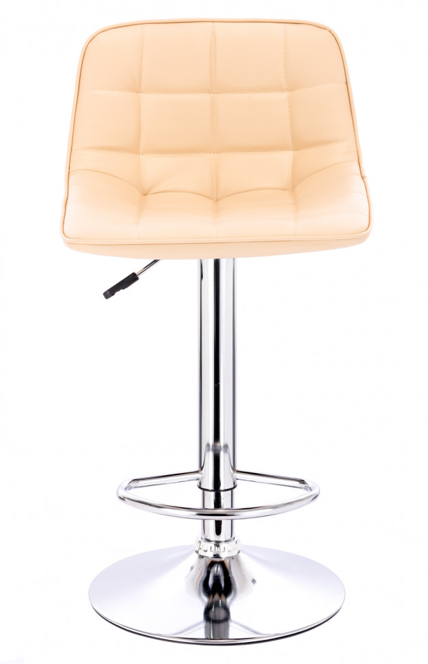 Стул барный Everprof Cooper (Купер) Экокожа Кремовый
