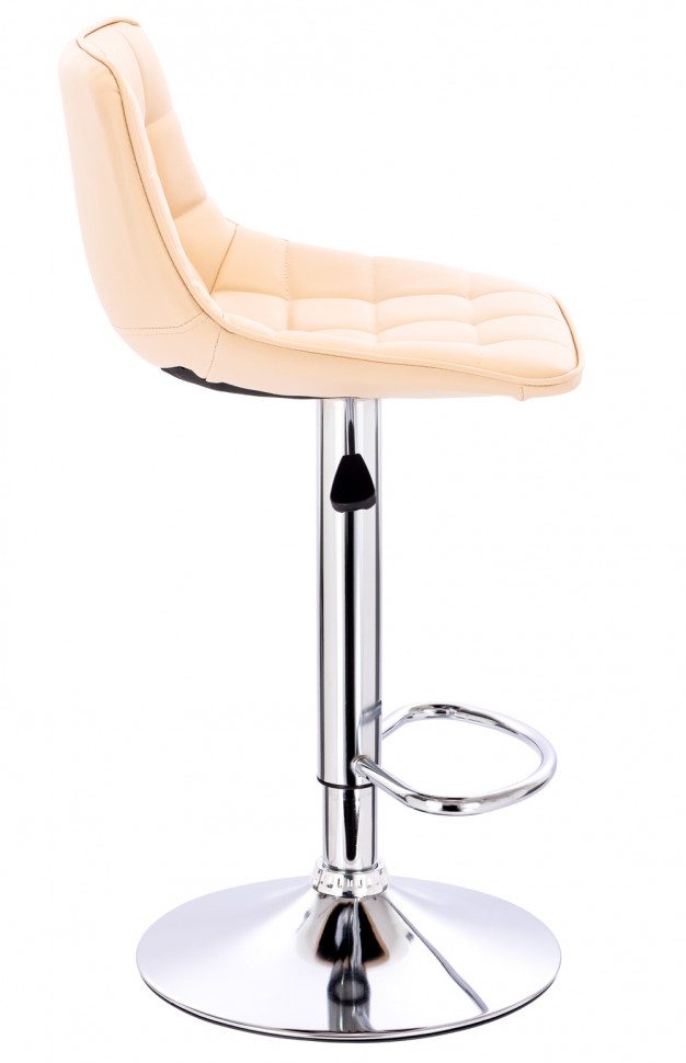 Стул барный Everprof Cooper (Купер) Экокожа Кремовый