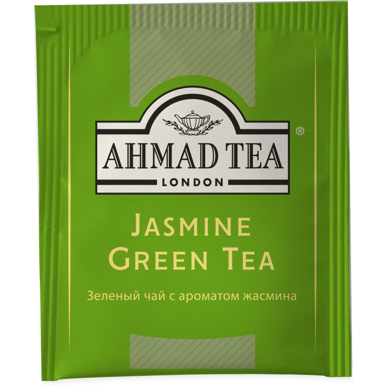 Чай Ahmad Green Jasmine Tea зеленый 100пак/уп 475-08