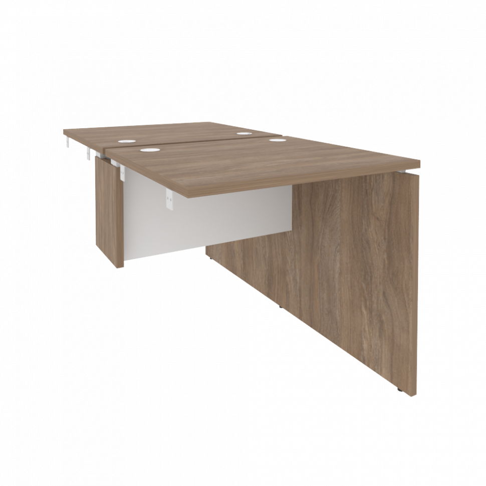 Onix Стол-приставка двойной к опорным элементам O.D.SPR-0.7 Дуб Аризона/Белый Бриллиант 780*1475*750 Onix Стол-приставка двойной к опорным элементам O.D.SPR-0.7 Дуб Аризона/Белый Бриллиант 780*1475*750