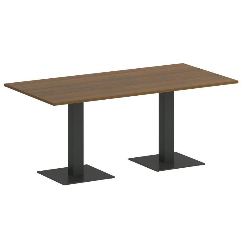 Riva Стол прямоугольный А.СПРГ-4 Орех Гварнери/Металл Антрацит 1800*900*750