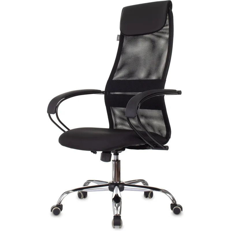 Кресло VB_Бюрократ CH-607BS черный сетка/ткань