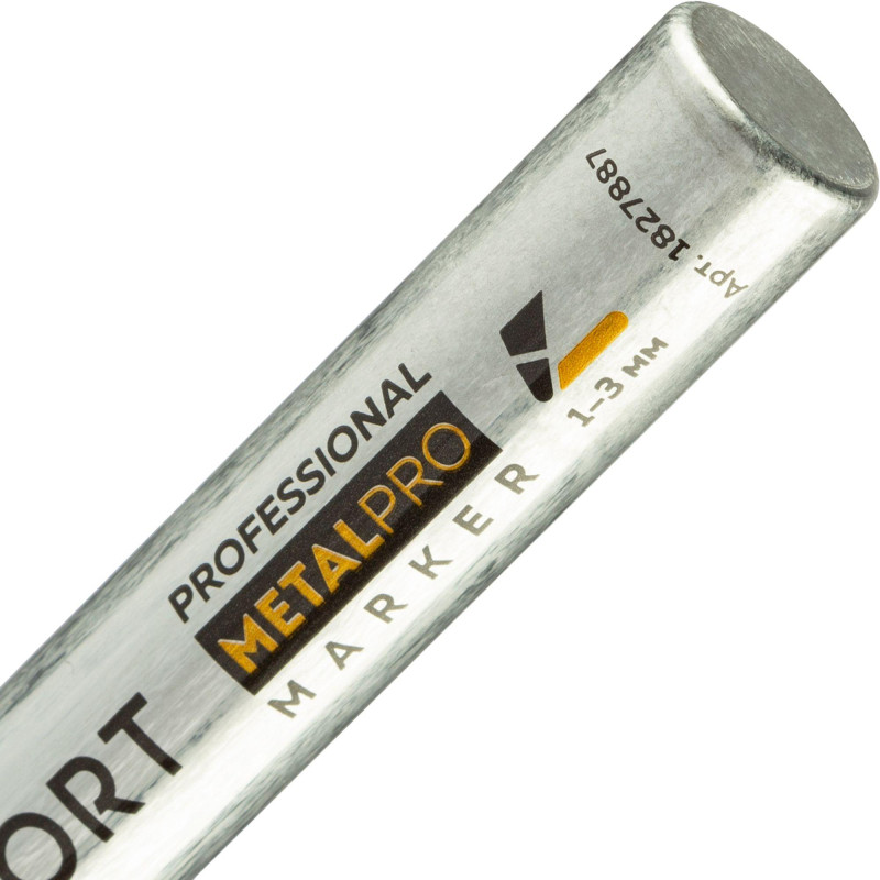 Маркер для металла TOPFORT MetalPro 1-3 мм красный