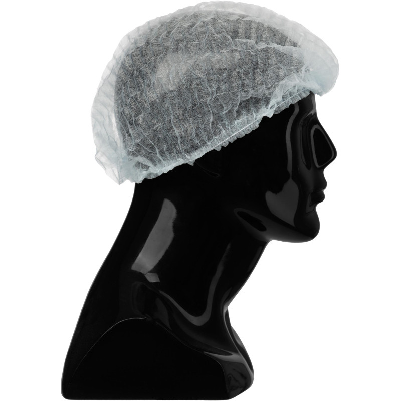 Шапочка одноразовая Шарлотта голубая, арт.403-969-047,10гр/м (100 шт/уп)