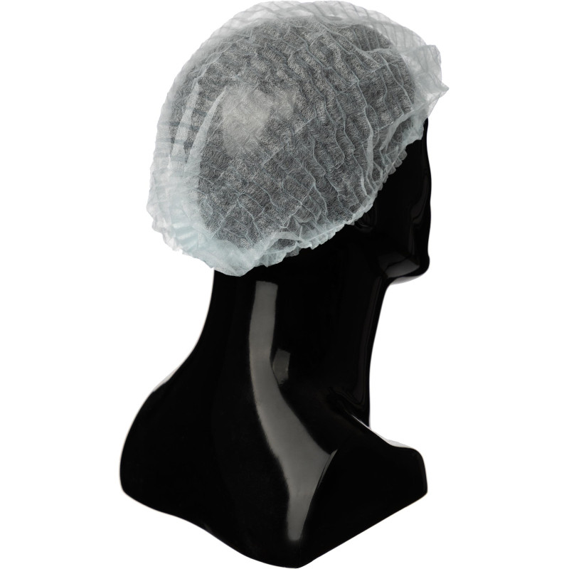 Шапочка одноразовая Шарлотта голубая, арт.403-969-047,10гр/м (100 шт/уп)