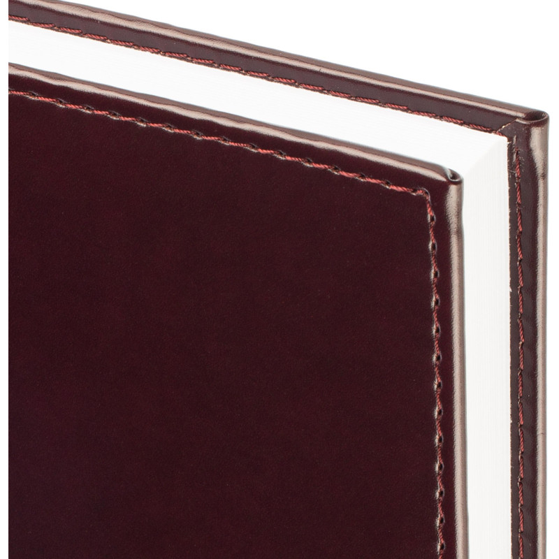 Ежедневник датированный 2026 АТТАСНЕ А4, 176л, 200х270мм, Каньон бордовый