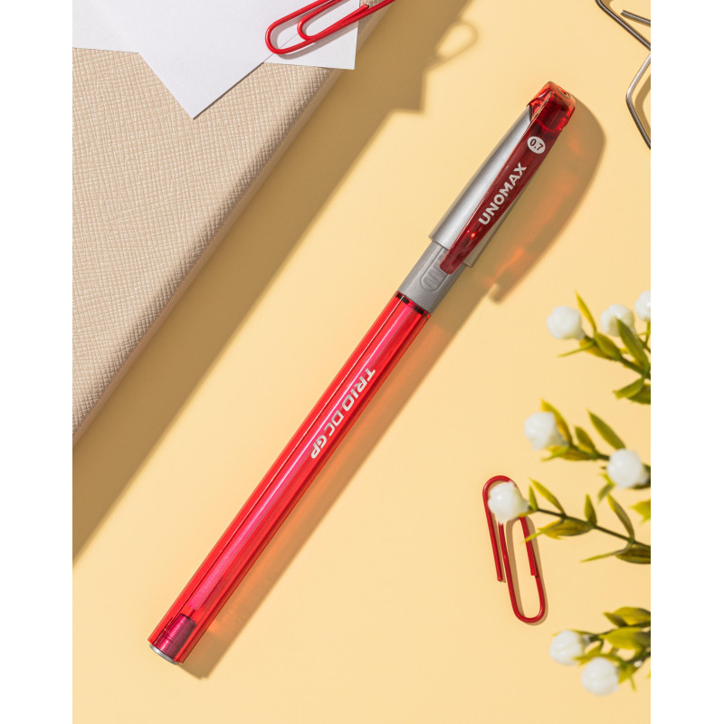 Ручка шариковая неавтомат. Unomax/Unimax TrioDCGPtinted крас,мас,манж