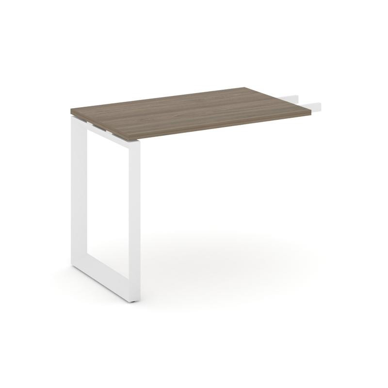 Style Project Брифинг-приставка SN-59O.BR-001 Вяз Благородный/Металл Белый 580*600*750