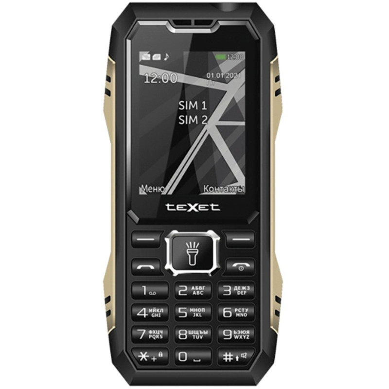 Мобильный телефон teXet TM-D424 цвет черный