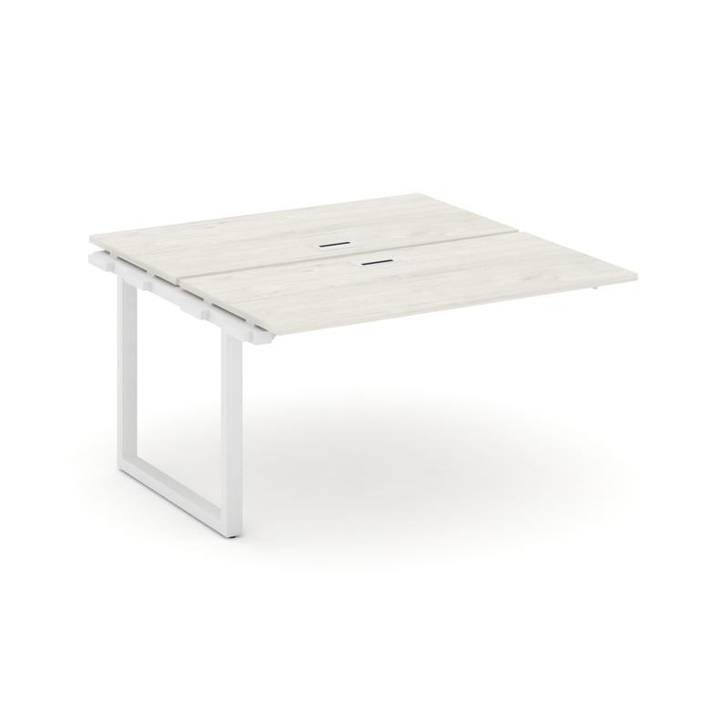 Style Project Проходной наб. элем. SN-59O.DNRS-001 Дуб Наварра/Металл Белый/Белый Заглушка 980*1232*