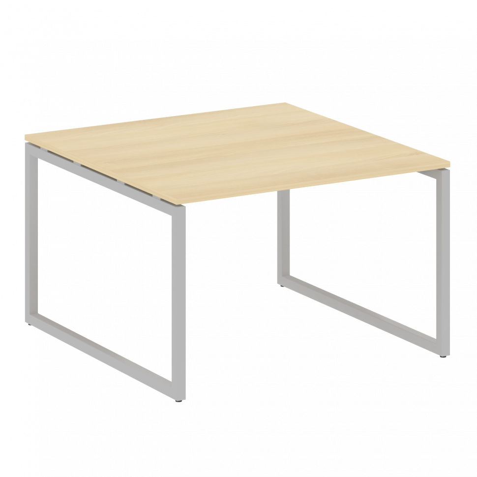 Metal System Quattro Перег. стол (1 столешница) на О-образном м/к 40БО.ПРГ-1.2 Акация Лорка/Металл С