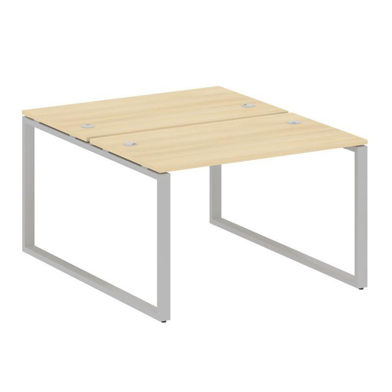 Metal System Рабочая станция на О-образном м/к БО.РАС-СП-2.2 Акация Лорка/Металл Серый 1200*1475*750