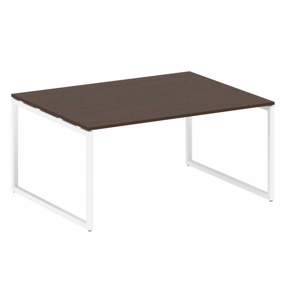 Metal System Quattro Перег. стол (1 столешница) на О-образном м/к 40БО.ПРГ-1.4 Венге Цаво/Металл Бел Metal System Quattro Перег. стол (1 столешница) на О-образном м/к 40БО.ПРГ-1.4 Венге Цаво/Металл Бел