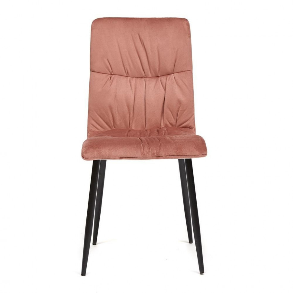 Стул FURLA (mod. 4816) /  1 шт. в упаковке металл/вельвет, 89х56х44см, коралловый