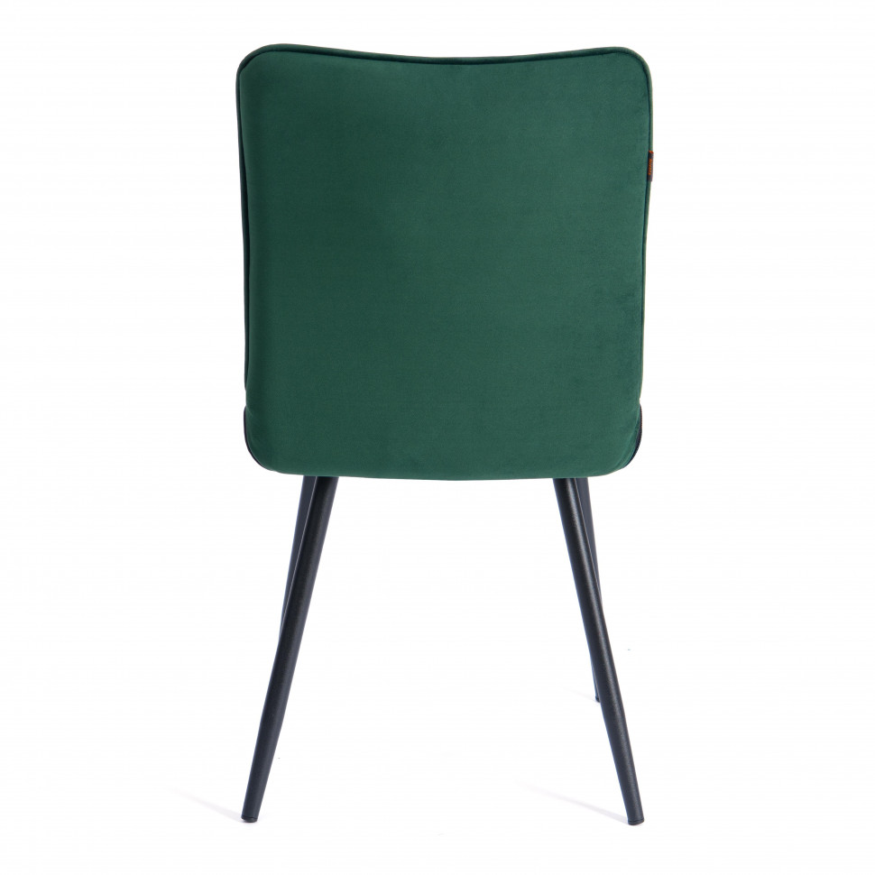Стул обеденный Bari (2 шт. в упаковке) LT, велюр, Deep Forest (изумруд), 41х55х89 см