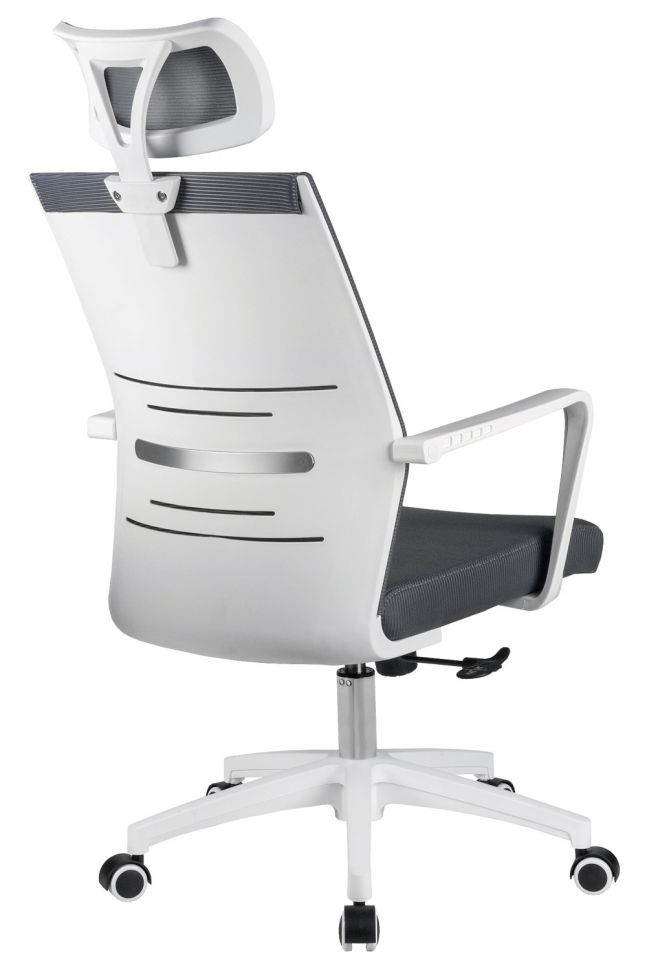 Кресло Like RCH A819 Белый пластик/Серая сетка