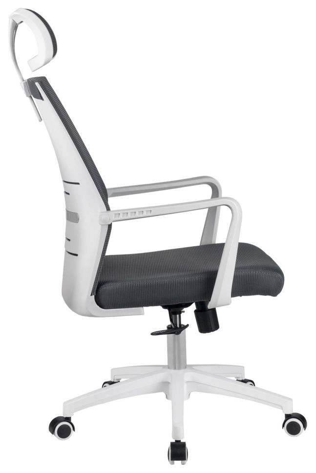 Кресло Like RCH A819 Белый пластик/Серая сетка