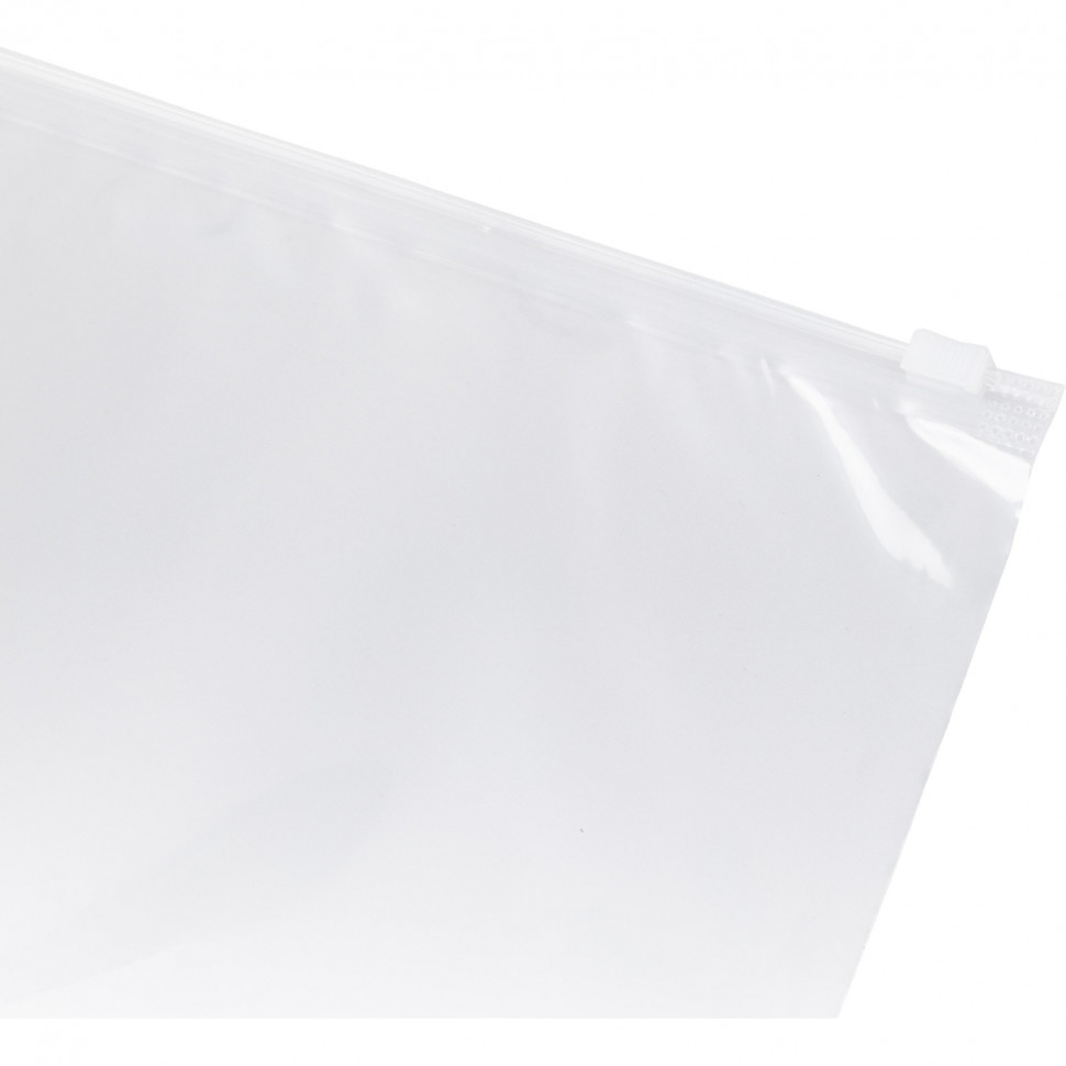 Пакет с замком слайдер EVA прозрачный 60 мкм 35х45, 50 шт/уп