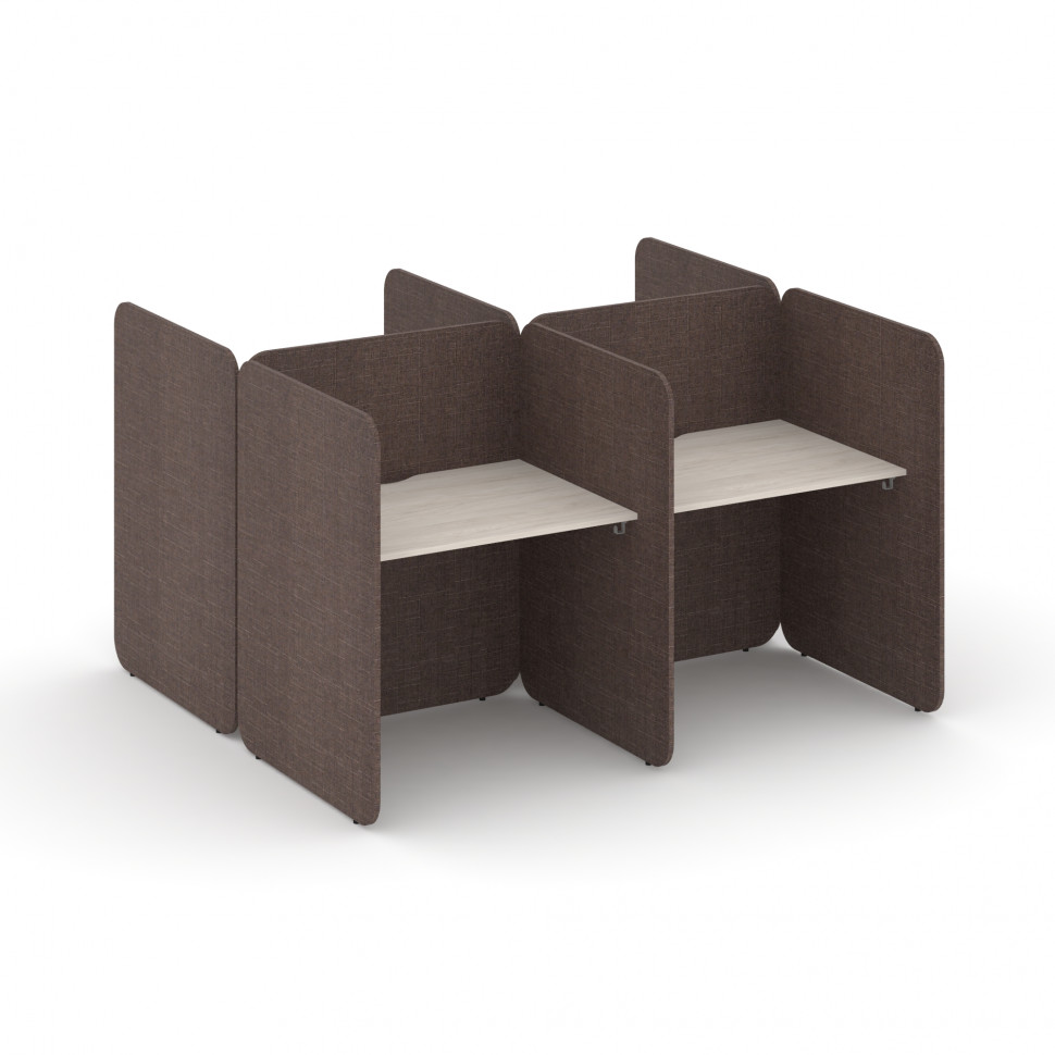 Call center Комплект №5 KC.K-005 Денвер Светлый/Romeo 04 1614*1800*1200