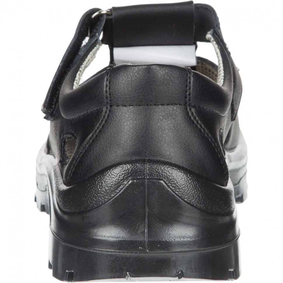 Полуботинки (сандалии)  АЛМИ(арт. 80302-011600) с КП, черные, р.41