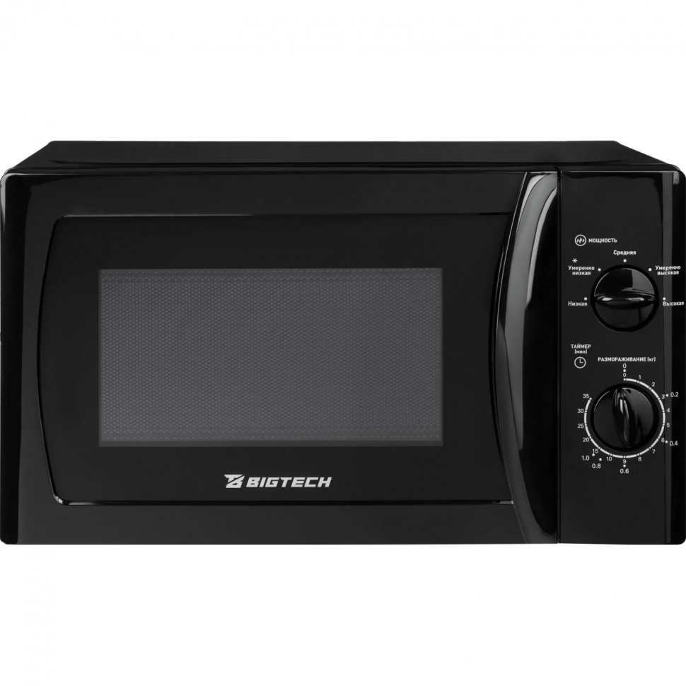 Микроволновая печь BigTech DWMWO101B, 20л., 700 вт. Черный