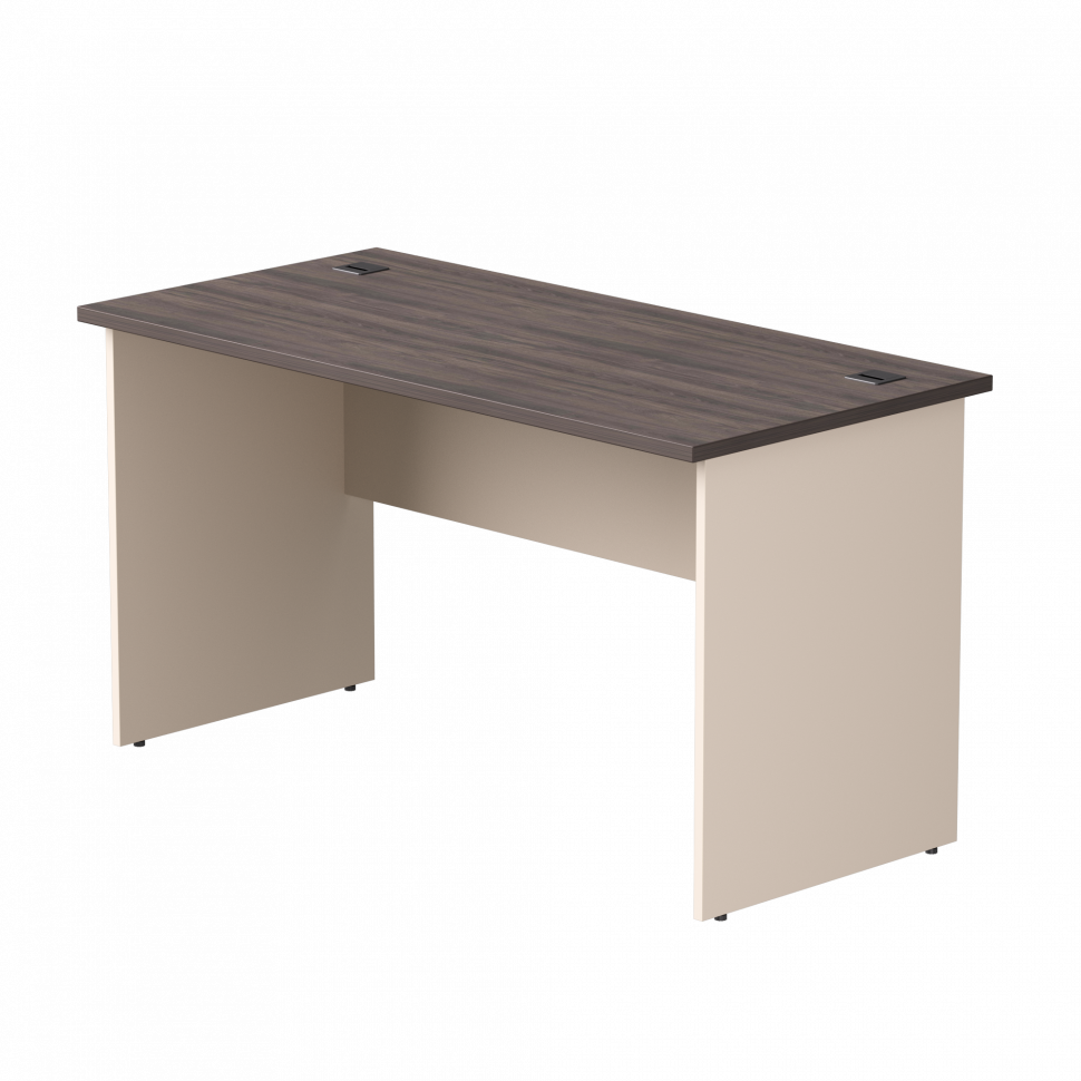 Стол прямой Everprof EVO (ЭВО) опоры ЛДСП 1380х670х755 мм Дуб Пасадена/Кашемир