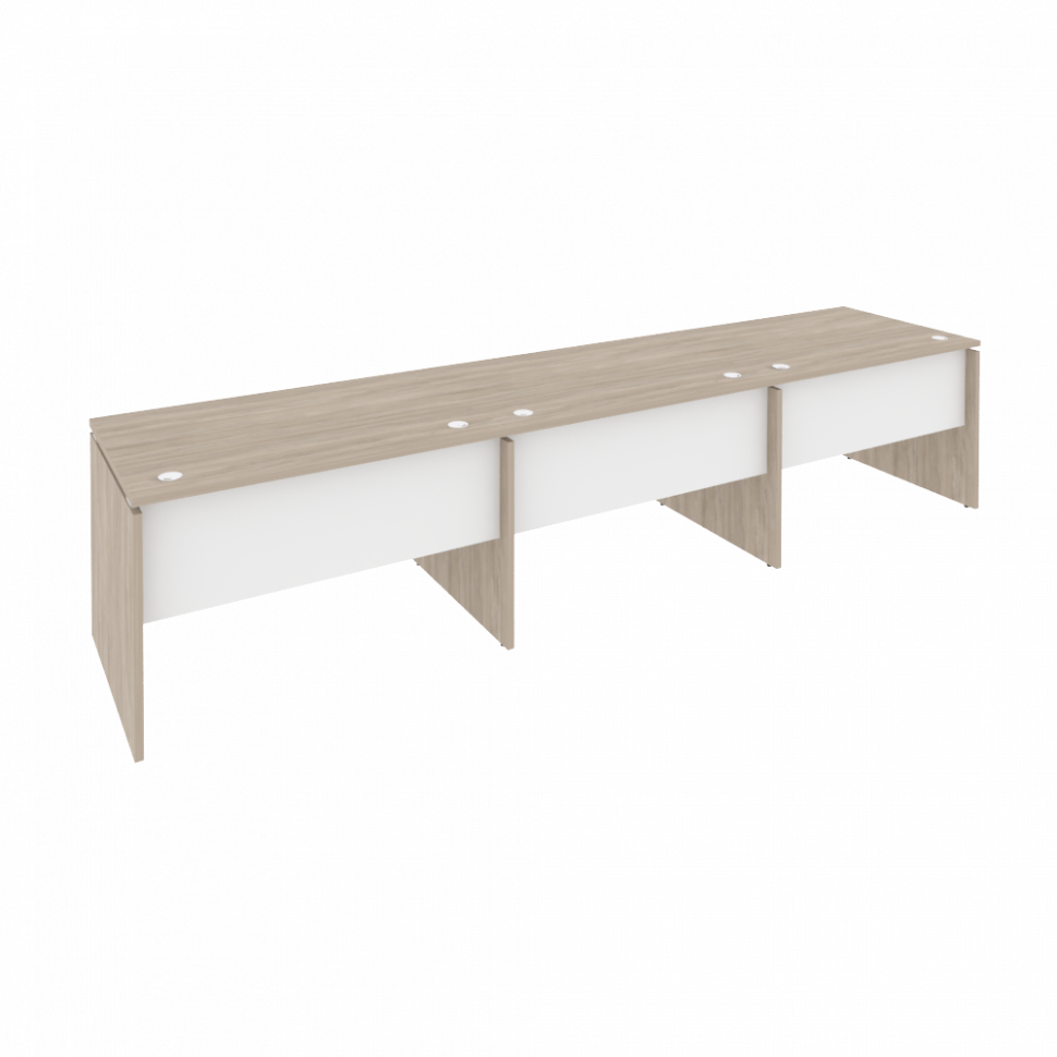 Onix Рабочая станция O.RS-3.2.8 Дуб Аттик/Белый Бриллиант 3540*800*750 Onix Рабочая станция O.RS-3.2.8 Дуб Аттик/Белый Бриллиант 3540*800*750