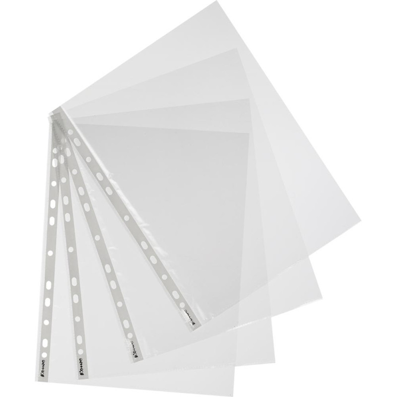 Файл-вкладыш А4 35 мкм Комус, 100 шт