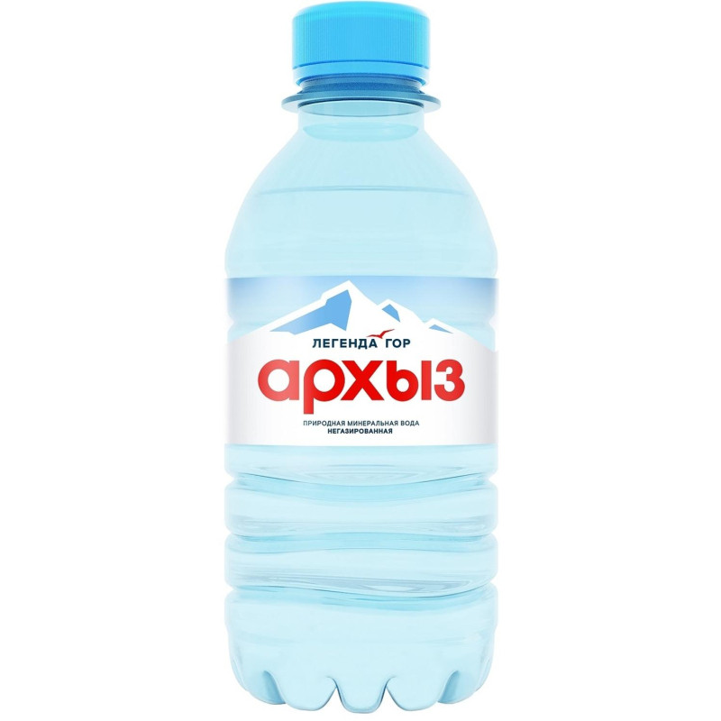 Вода минеральная Легенда Гор Архыз прир.стол.питьевая не газ.,0,25л
