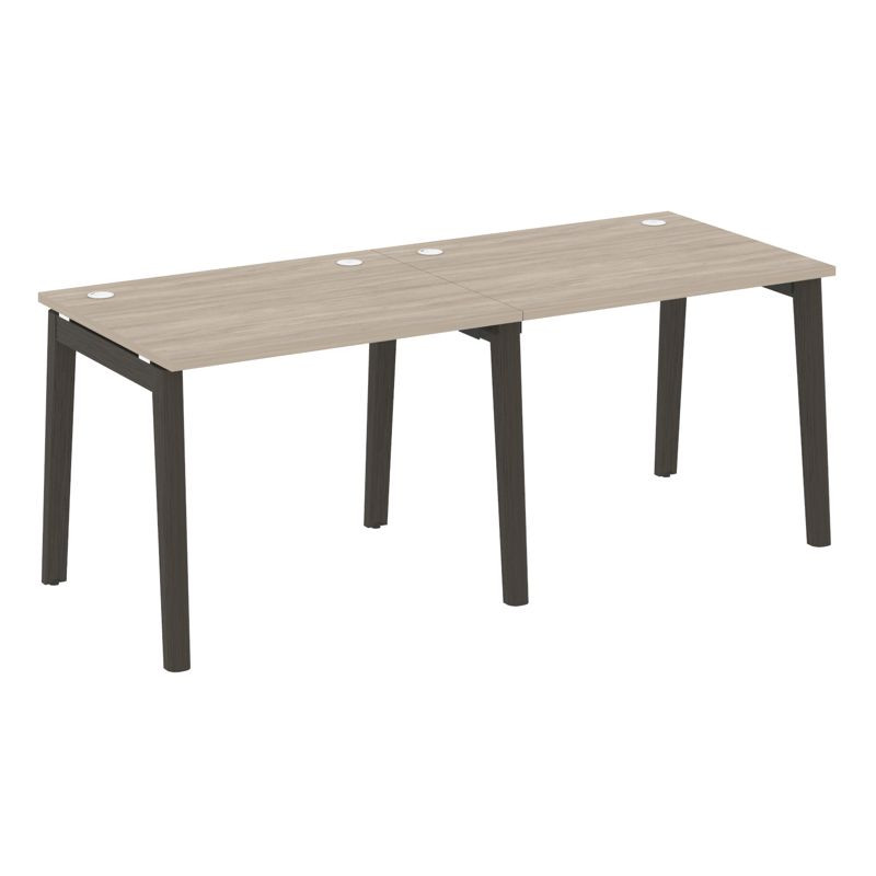 Onix Wood Рабочая станция OW.RS-2.1.8 Дуб Аттик/Дуб Темный/Металл Антрацит 1960*800*750