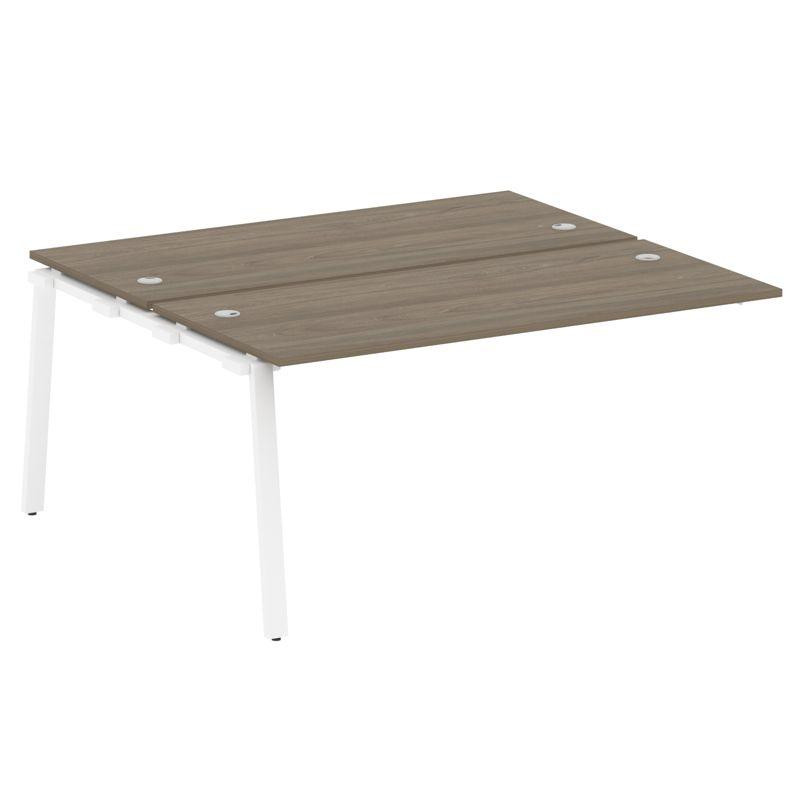 Metal System Проходной элемент рабочей станции на А-образном м/к БА.ПРС-СП-2.4 Вяз Благородный/Метал