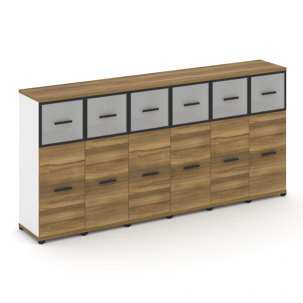 Concept Шкаф 6 узких секций, 3 ниши CN.STU-364 RMB B Сандал Янтарный/Белый Бриллиант/Металл Черный/С Concept Шкаф 6 узких секций, 3 ниши CN.STU-364 RMB B Сандал Янтарный/Белый Бриллиант/Металл Черный/С