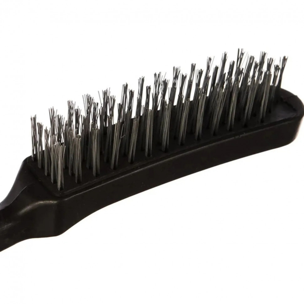 Щетка металлическая 5-рядная с пластмассовой ручкой SPARTA (748675)