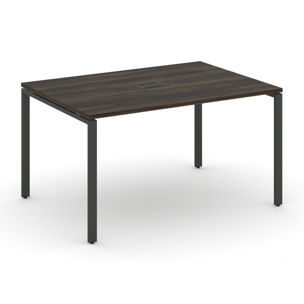 Concept Стол переговорный (1 столешница) CN.PRG-013 Дуб Мали/Металл Антрацит 1380*980*750