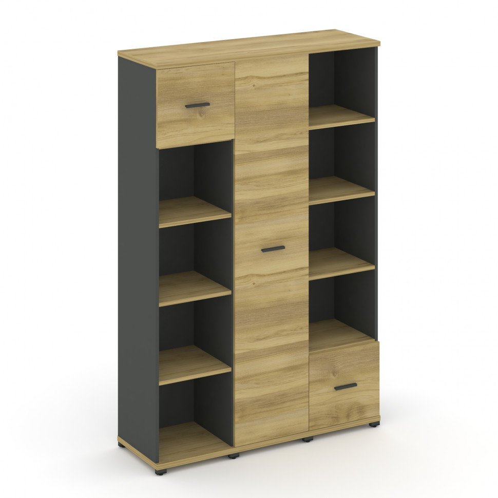 Concept Набор №534.U CN.STUN-534 A Дуб Винченцо/Антрацит/Металл Антрацит 1252*420*1922 Concept Набор №534.U CN.STUN-534 A Дуб Винченцо/Антрацит/Металл Антрацит 1252*420*1922