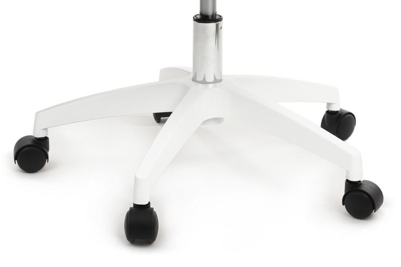 Кресло Оливер RCH W-203AC Белый пластик/Серый