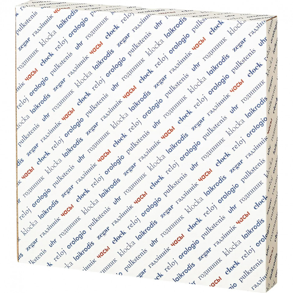 Часы настенные Troyka модель88, диаметр 310мм,  пластик 88880882