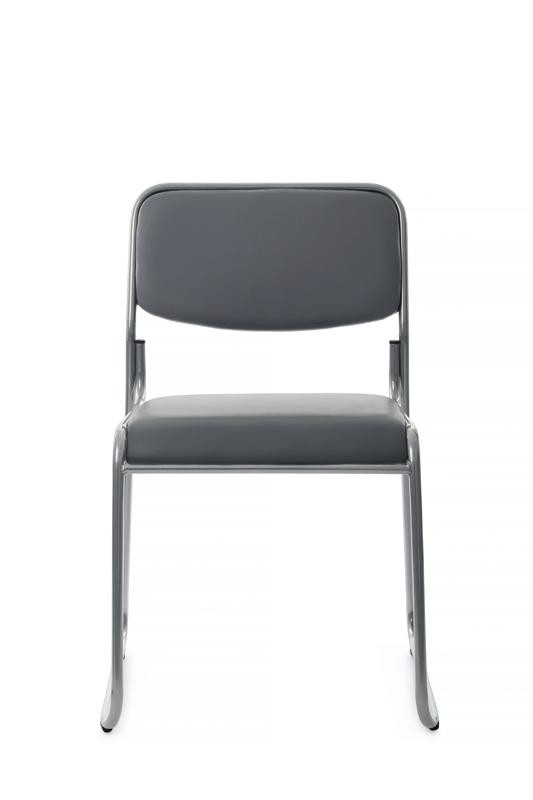 Кресло Никс RCH OMKL-01 Серый/Металл окрашенный Хром