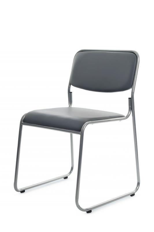 Кресло Никс RCH OMKL-01 Серый/Металл окрашенный Хром