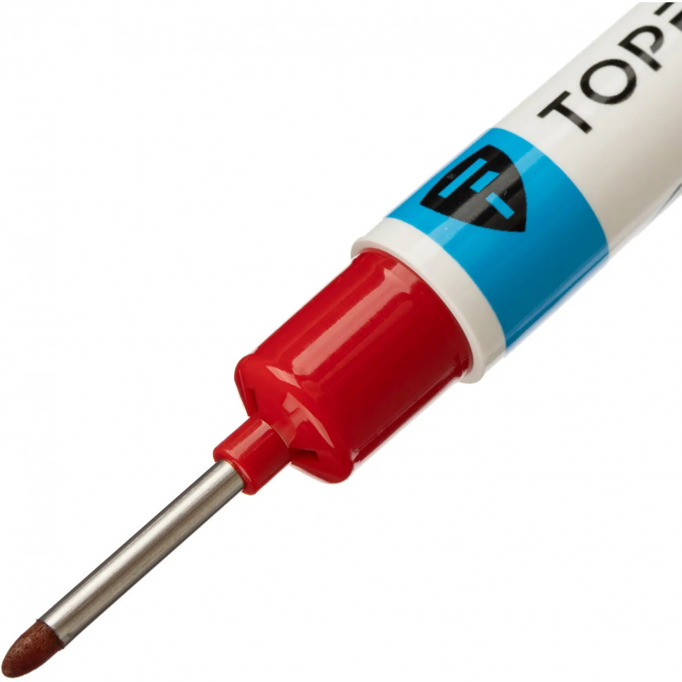 Набор маркеров строительных Topfort 1 мм с длинным наконечником 5 цв