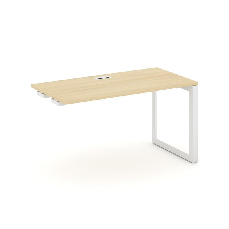 Style Project Стол-приставка к опор. элем. SN-59O.OPRS-002 Акация Лорка/Металл Белый/Белый Заглушка