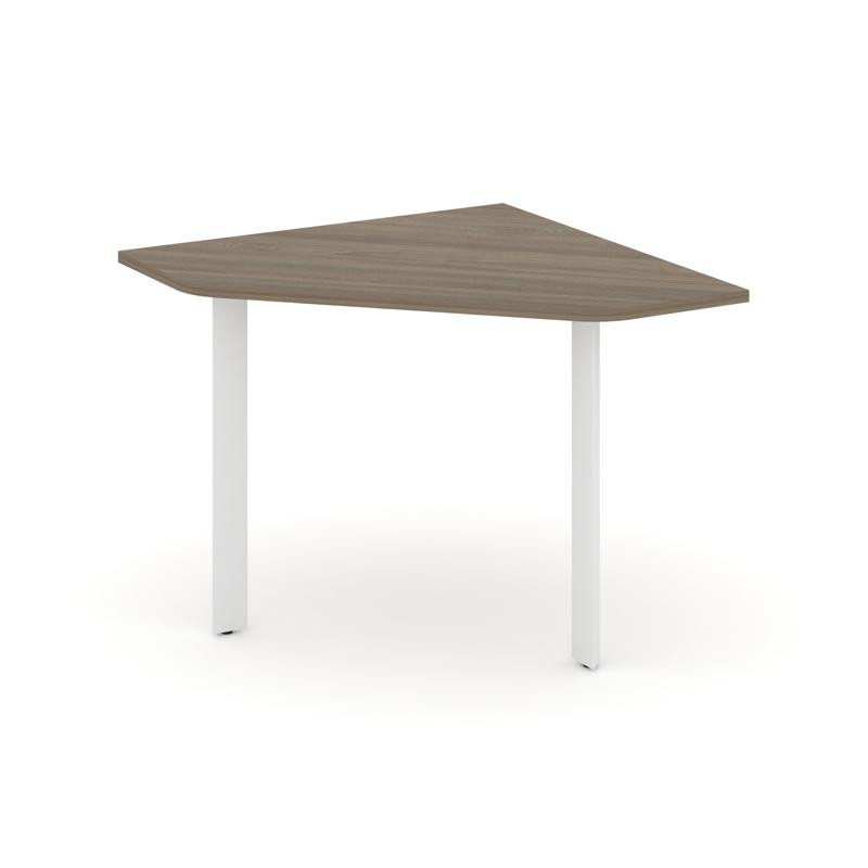 Style Project Угловой элемент переговорного стола SN-59.UPRG-001 Вяз Благородный/Металл Белый 980*98