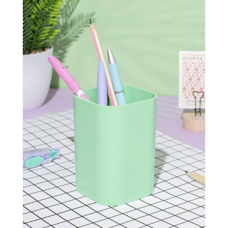 Подставка-стакан для канцелярских принадл-ей Attache Selection зеленый