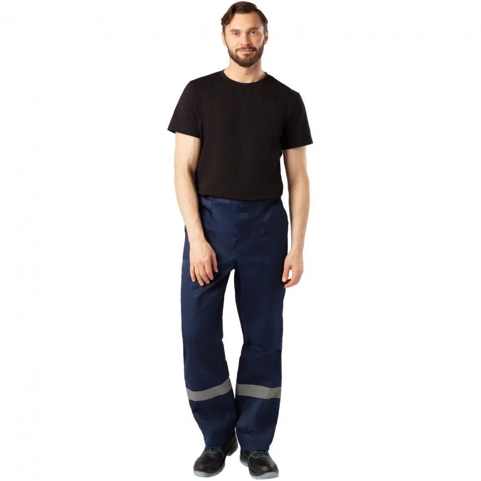 Костюм лет муж (куртка, бр) л16 с СОП син/вас 96-100/182-188